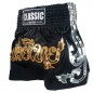 Spodnie do Muay Thai Męskie Classic : CLS-015-Czarny